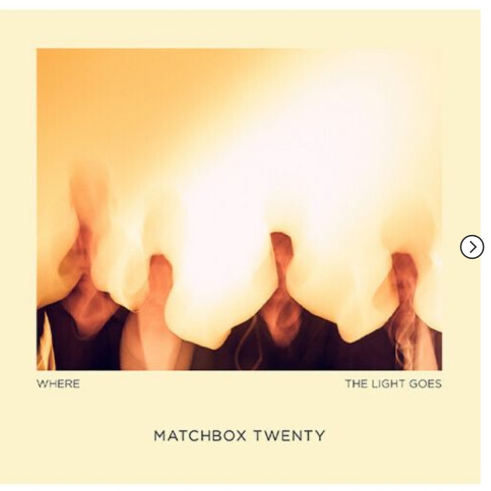 Matchbox Twenty “Where the light goes” CD